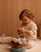 Liewood обувки за бебе Beth Rabbit Plush Slippers бежови LW20240