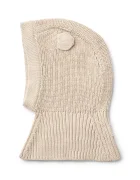 Liewood Памучен кръгъл шал Hanibal Balaclava в бежово LW20101