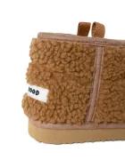 Liewood пантофи за деца Alban Bear Pile Boot Slipper кафяви LW21433