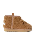 Liewood пантофи за деца Alban Bear Pile Boot Slipper кафяви LW21433