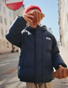 Liewood пухено яке за деца Adelina Down Jacket тъмносиньо LW21043