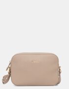 Liu Jo чанта crossbody дамска от имитация на кожа бежова AF6211 E1019