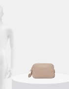 Liu Jo чанта crossbody дамска от имитация на кожа бежова AF6211 E1019