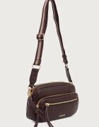 Liu Jo чанта crossbody дамска от имитация на кожа бордо AF6048 E1146