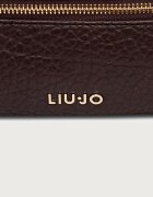 Liu Jo чанта crossbody дамска от имитация на кожа бордо AF6048 E1146
