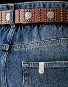 Liu Jo дънки wide leg дамски сини UF6186 D0370