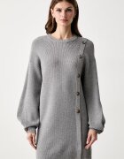 Liu Jo рокля с вискоза сива WF6313 MS99E