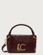 Lola casademunt чанта crossbody дамска от имитация на кожа бордо LF2604028