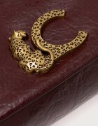 Lola casademunt чанта crossbody дамска от имитация на кожа бордо LF2604028