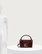 Lola casademunt чанта crossbody дамска от имитация на кожа бордо LF2604028