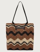 Lola casademunt чанта tote дамска от сплетена материя бежова LS2604096