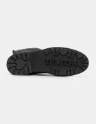 Love Moschino Ботуши в черно с равна подметка JA26074G0NIM0000