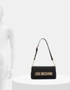 Love Moschino чанта дамска от имитация на кожа черна JC4109PP1PKD0000