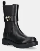 Love Moschino Кожени боти
