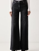 Luisa Spagnoli дънки wide leg дамски Olla сиви 543550