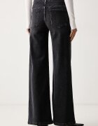 Luisa Spagnoli дънки wide leg дамски Olla сиви 543550