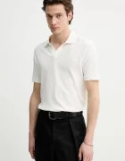 Marc O'Polo Тениска с яка с лен