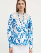 Marciano by Guess Риза с лен BLUE NOTE
