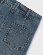 Mayoral дънки wide leg за деца wide leg сини 7503