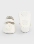 Mayoral Newborn балеринки за бебе бели 9159