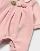 Mayoral Newborn бебешки гащеризон за бебе с памук розов 2752