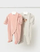 Mayoral Newborn бебешки гащеризон за спане за бебе с памук 2 броя розов 2753