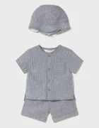 Mayoral Newborn Бебешки комплект с лен