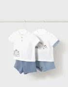 Mayoral Newborn Бебешки памучен комплект