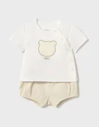 Mayoral Newborn Бебешки памучен комплект
