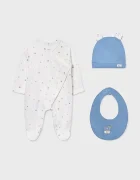 Mayoral Newborn Бебешки памучни ританки