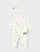 Mayoral Newborn Бебешки ританки и шапка