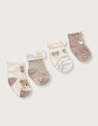 Mayoral Newborn чорапи за бебе 4 броя бежови 9112