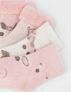 Mayoral Newborn чорапи за бебе 4 броя розови 9107