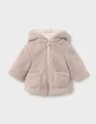 Mayoral Newborn двустранно яке за бебе бежово 2401