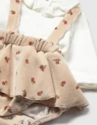 Mayoral Newborn ежедневен комплект за бебе от памук бежов 2830