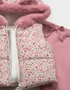 Mayoral Newborn ежедневен комплект за бебе с памук розов 2686