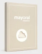 Mayoral Newborn комплект за бебе от памук бежов 2511