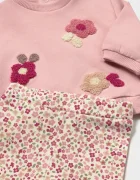 Mayoral Newborn комплект за бебе от памук с еластан розов 2759
