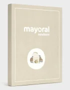 Mayoral Newborn комплект за бебе с памук бежов 2522