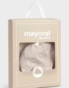 Mayoral Newborn шапка beanie за деца от памучна материя бяла 9121