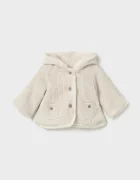 Mayoral Newborn жилетка за бебе с памук бежова 2302