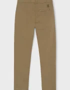 Mayoral панталон джогър за деца от памук soft jogger кафяв със стандартна талия 7507