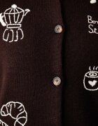 MC2 SAINT BARTH жилетка дамска от вълна кафява IER0001