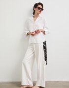 Medicine дънки wide leg дамски бели