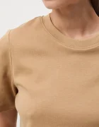 Medicine Памучна тениска дамска в бежово