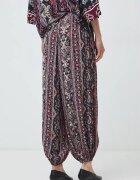 Medicine панталон slouchy дамски от вискоза многоцветен