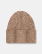 Medicine шапка beanie дамска от кашмир бежова