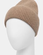 Medicine шапка beanie дамска от кашмир бежова