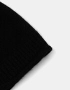 Medicine шапка beanie дамска от кашмир черна