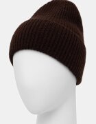 Medicine шапка beanie дамска от кашмир кафява
